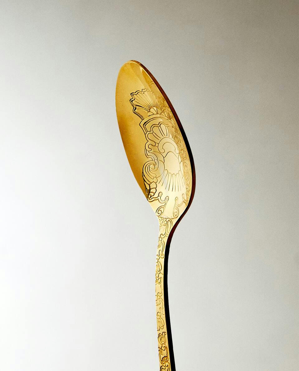 EMBOSSED GOLD CUTLERY PIECES (UNIT)