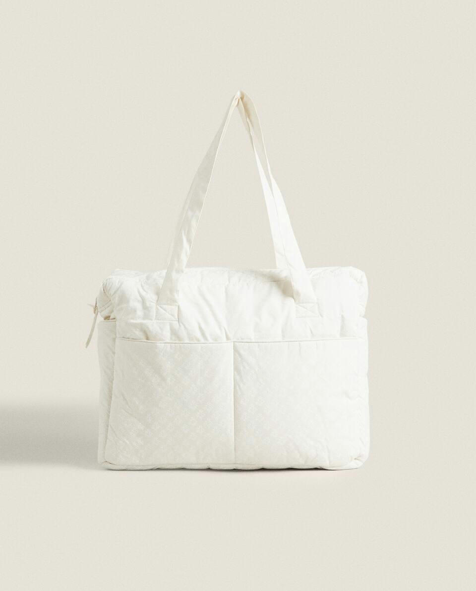 FLORAL PRINT MATERNITY BAG