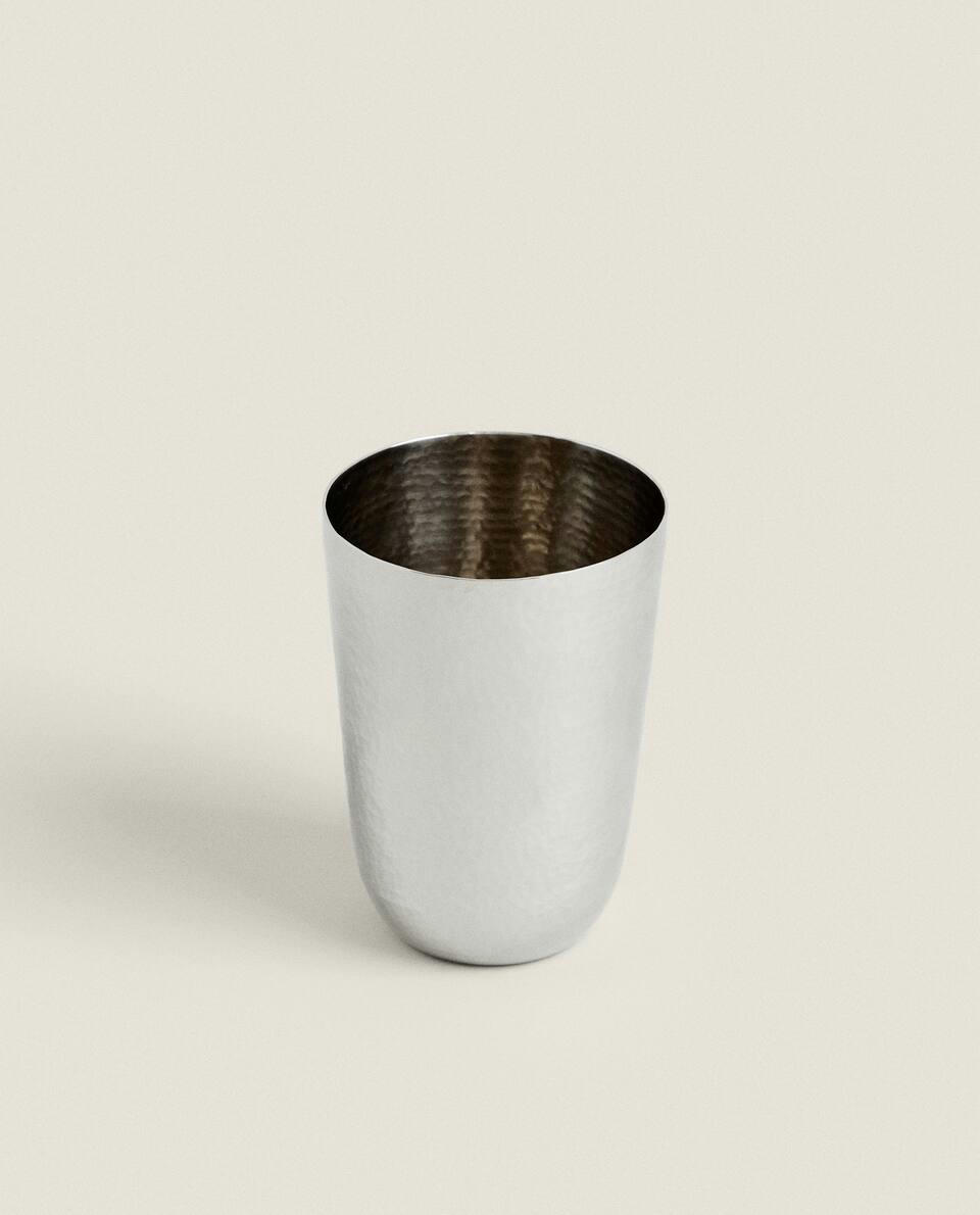 HAMMERED METAL TUMBLER
