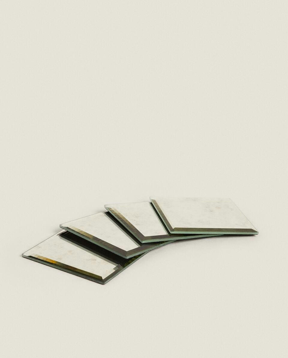 ANTIQUE-LOOK COASTER (PACK OF 4)