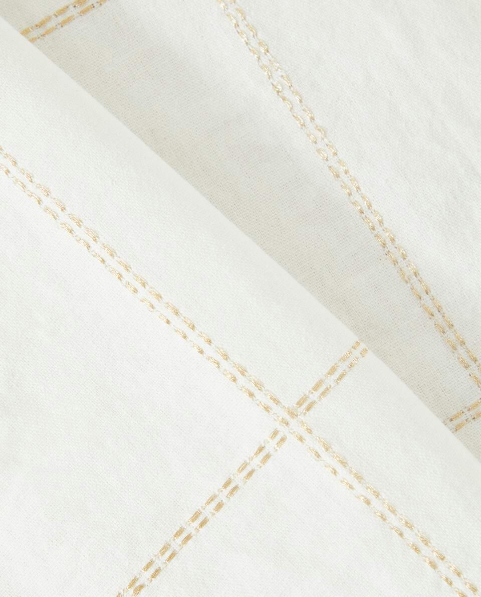 CHRISTMAS CHAIN LINEN TABLECLOTH