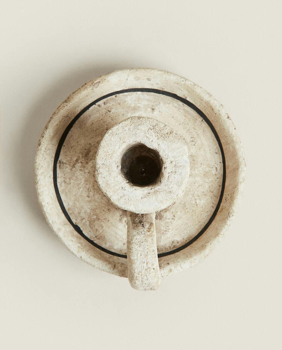 MINI CLAY CANDLESTICK