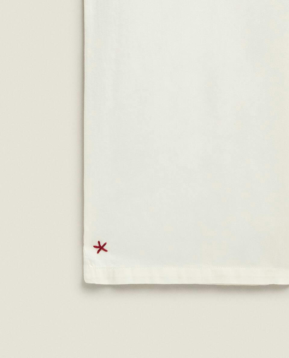 CHRISTMAS PYJAMA SET WITH EMBROIDERED COLLAR