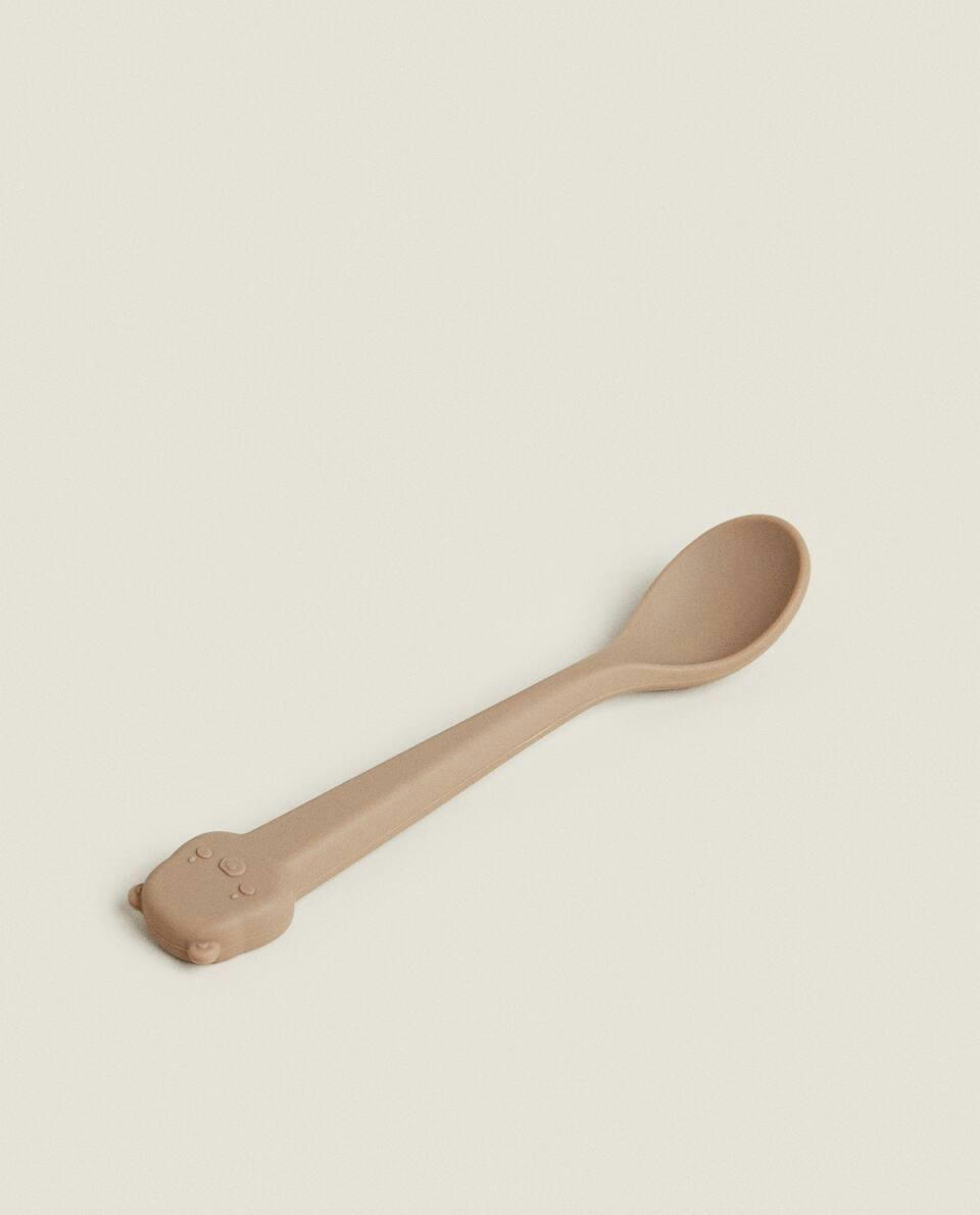 SILICONE BEAR SPOON