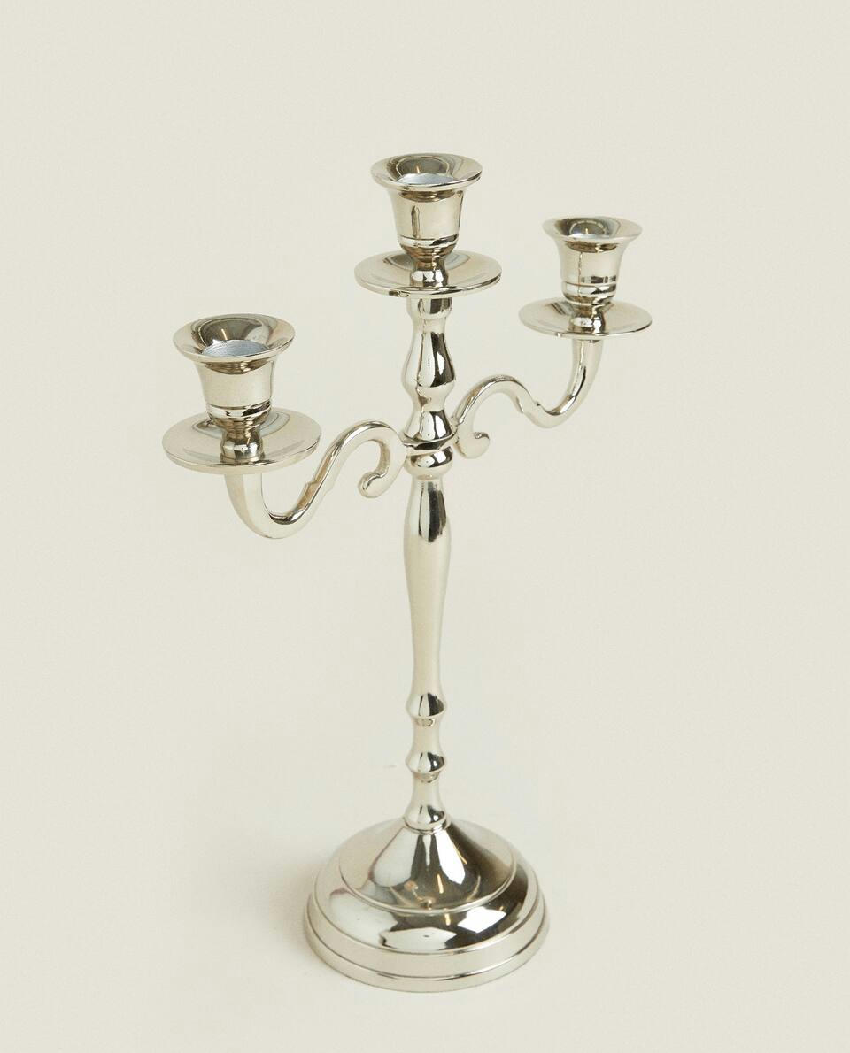 THREE ARM CANDLESTICK