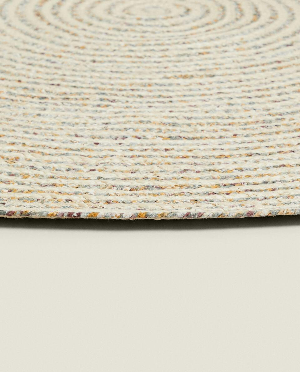 CHILREN’S ROUND WOVEN RUG