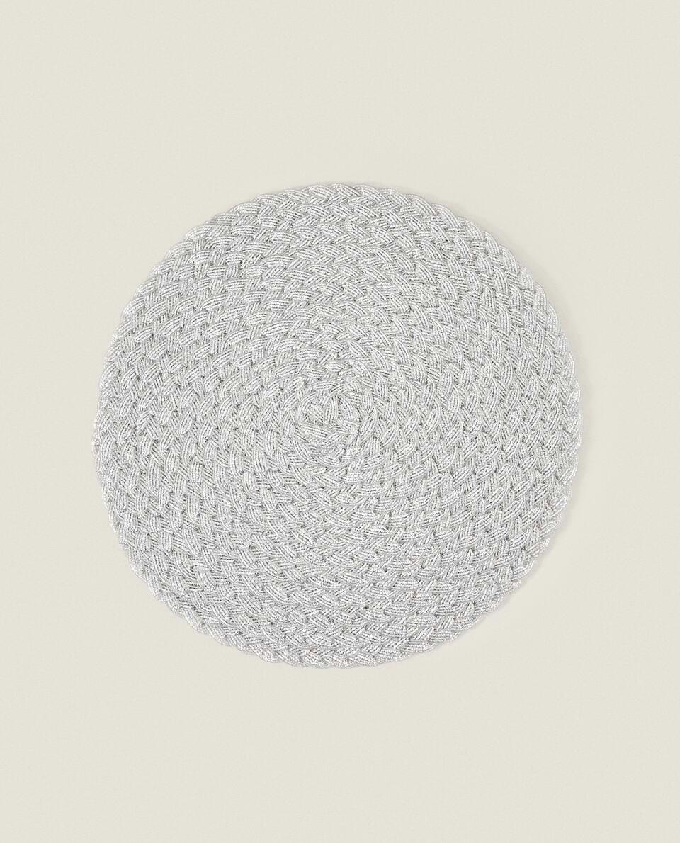 PACK OF BRAIDED CHRISTMAS PLACEMATS (PACK OF 2)