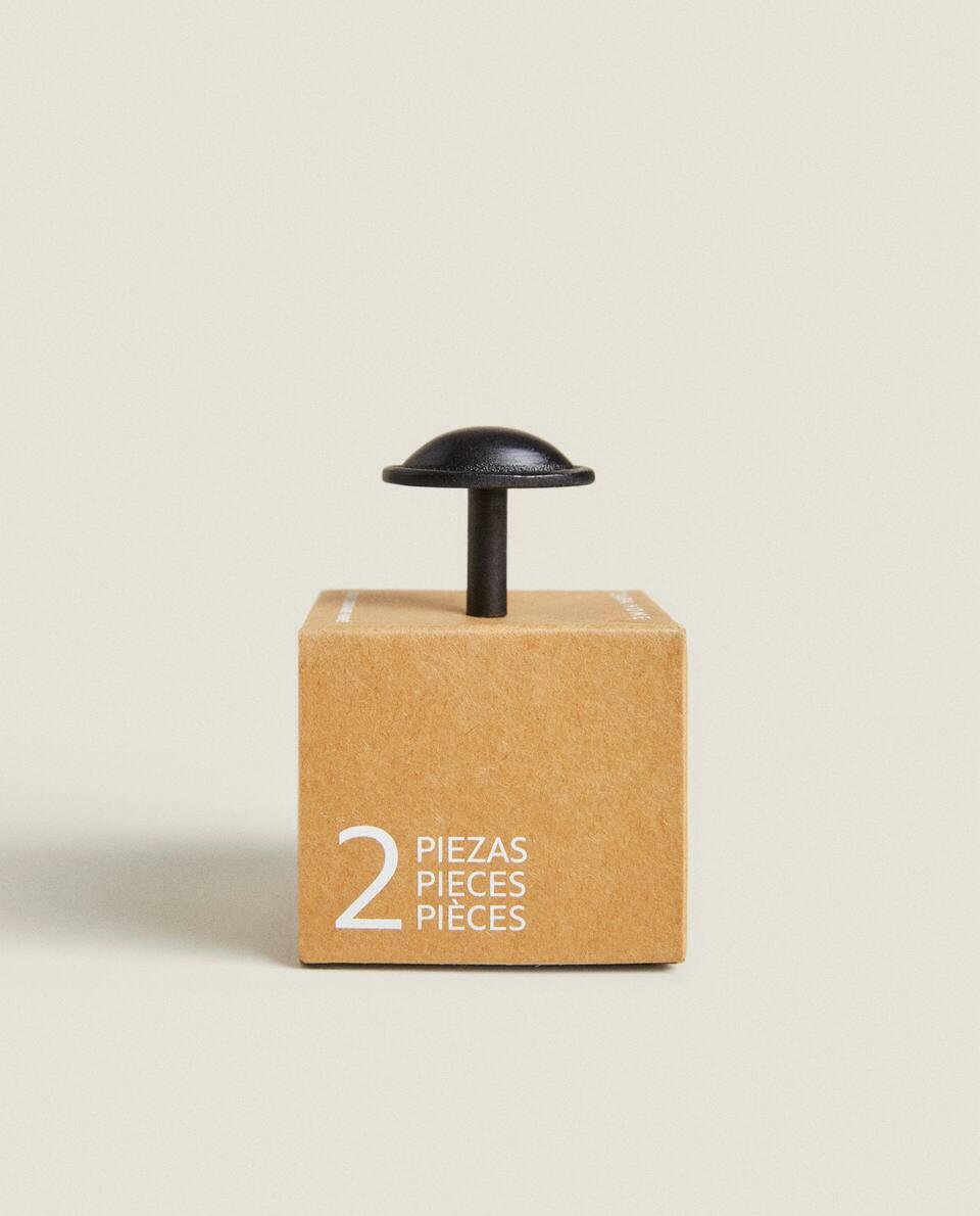 BRASS DOOR KNOB (PACK OF 2)