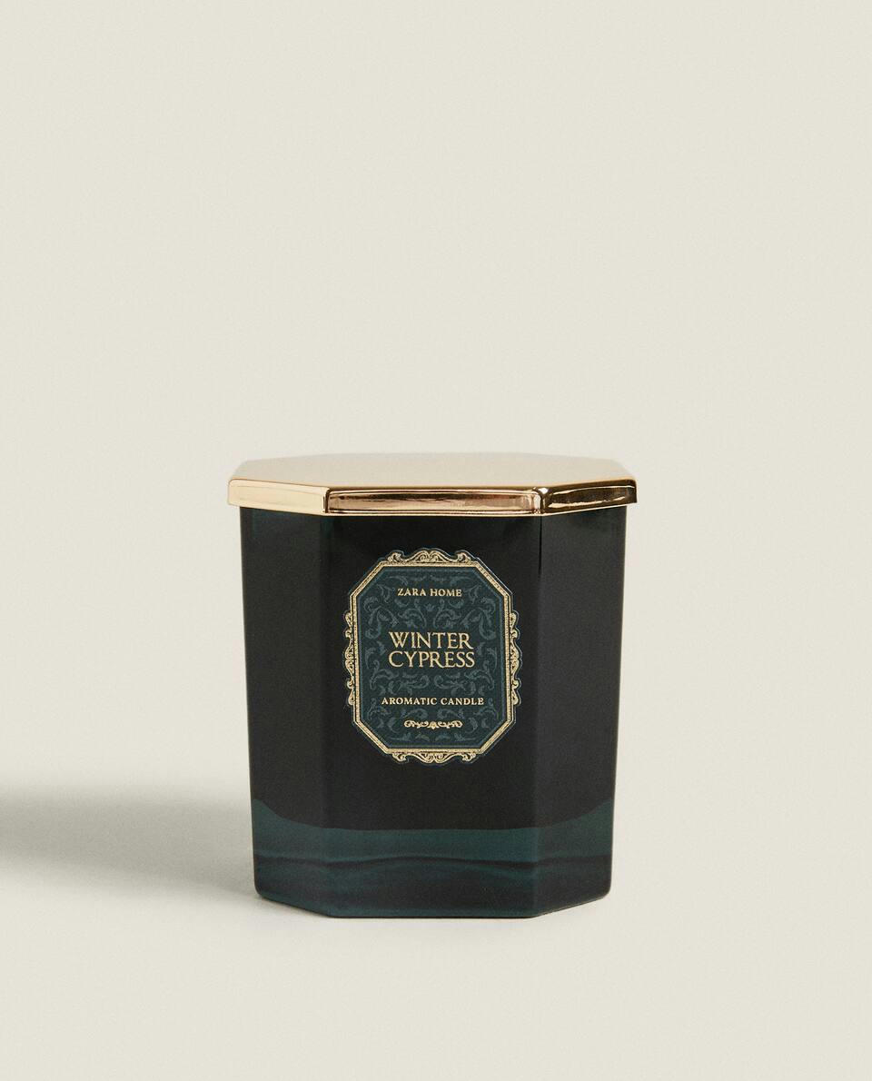 WINTER CYPRESS SCENTED CANDLE