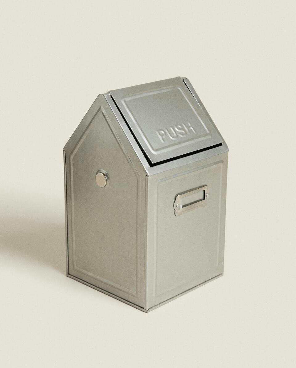 WASTEPAPER BASKET WITH LID (5L)