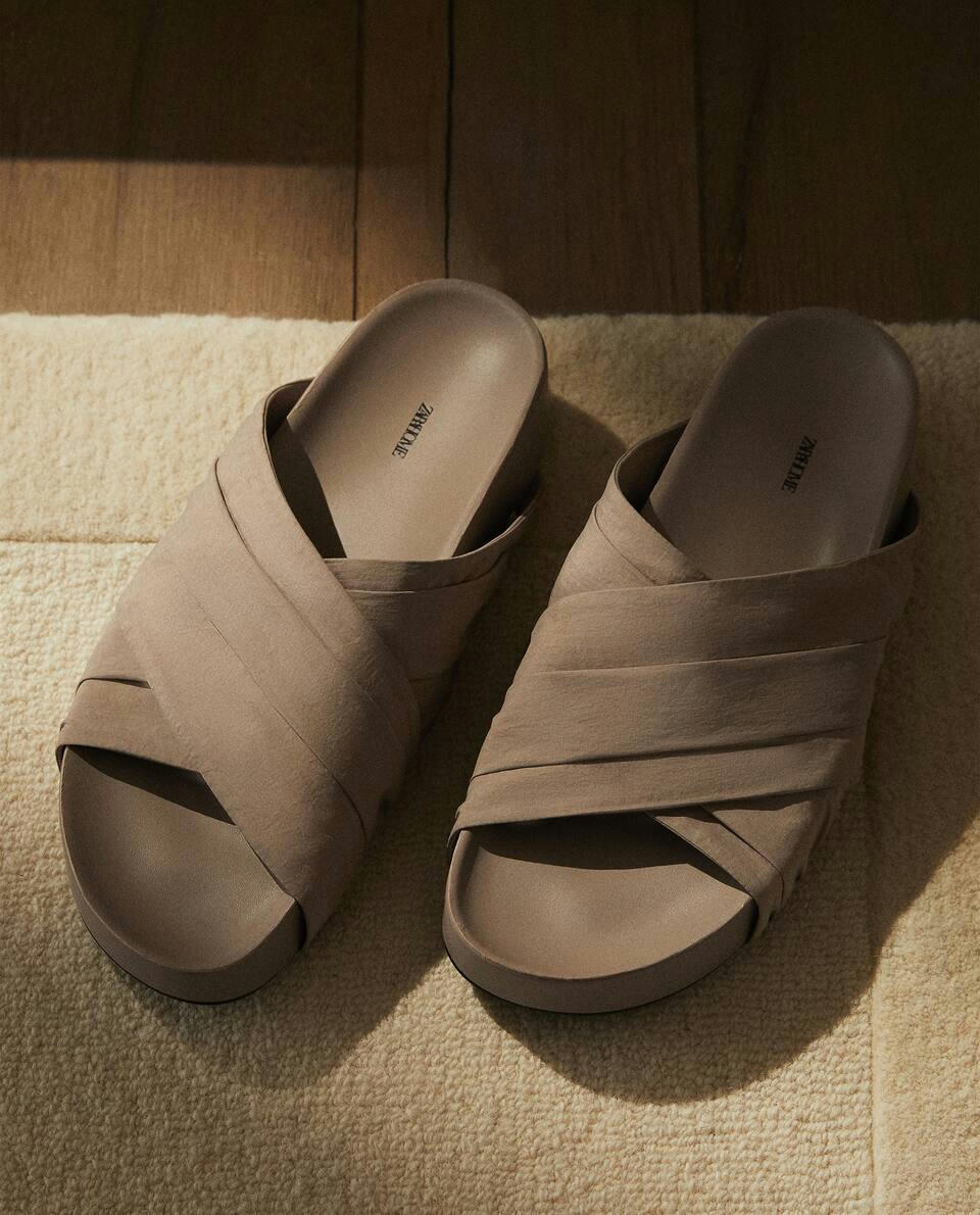 CROSSOVER FABRIC WEDGES