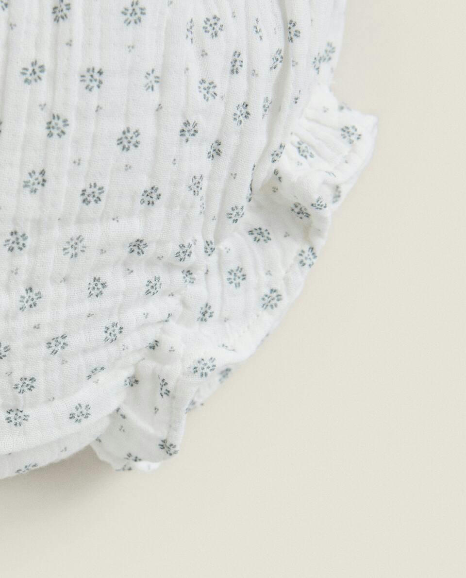 FLORAL BABY BLOOMERS