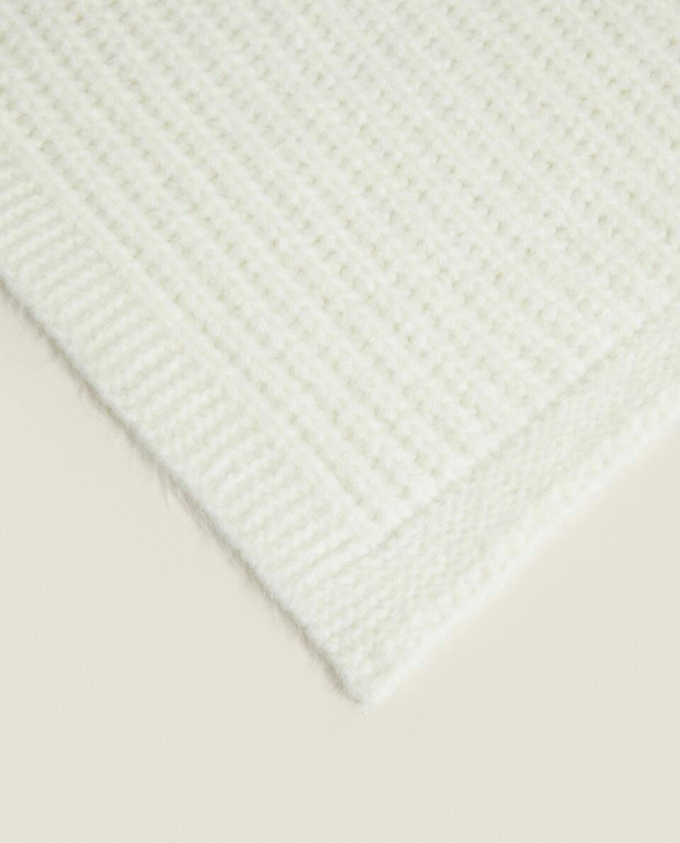 PATCHWORK KNIT BLANKET