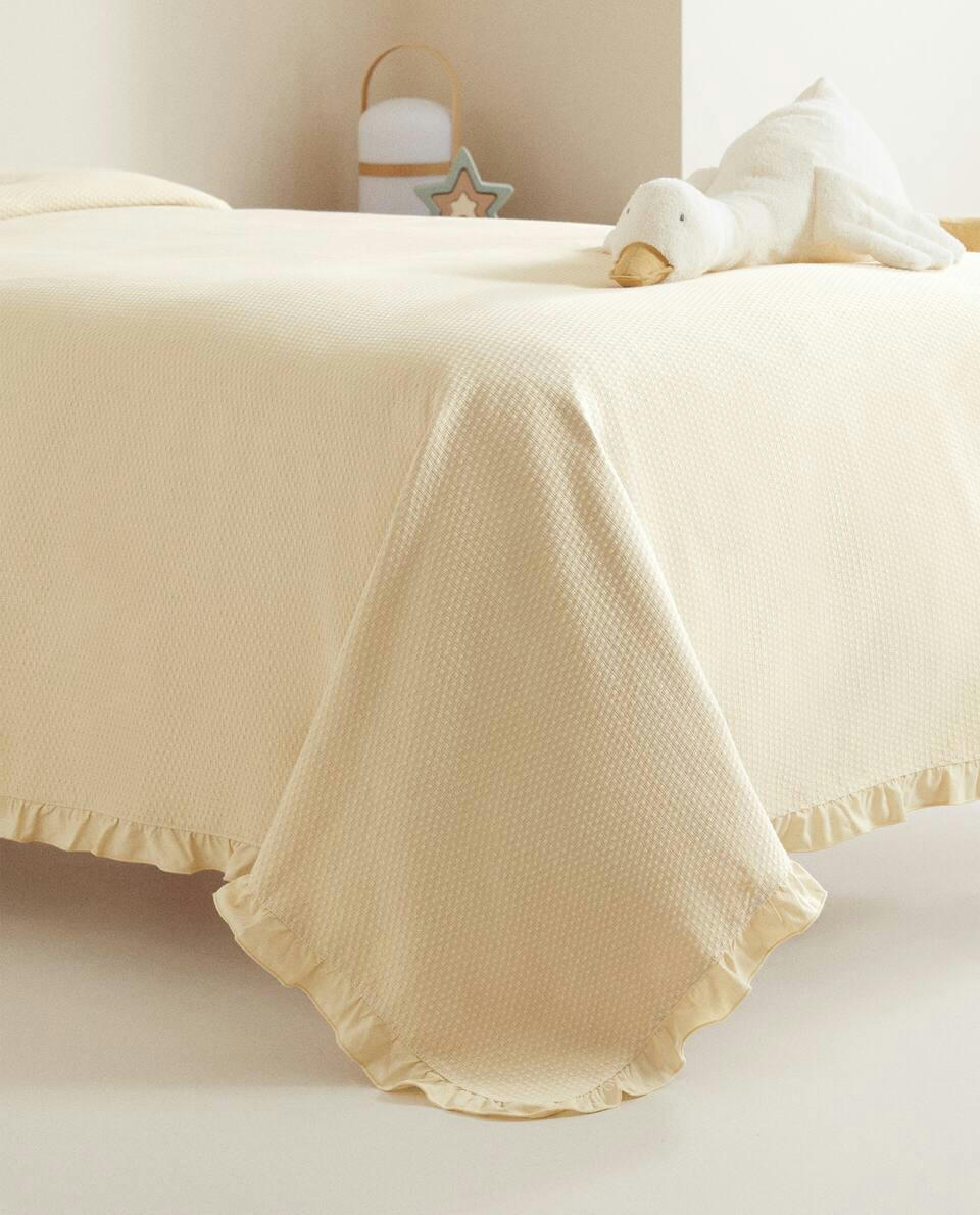 JACQUARD COTTON BEDSPREAD
