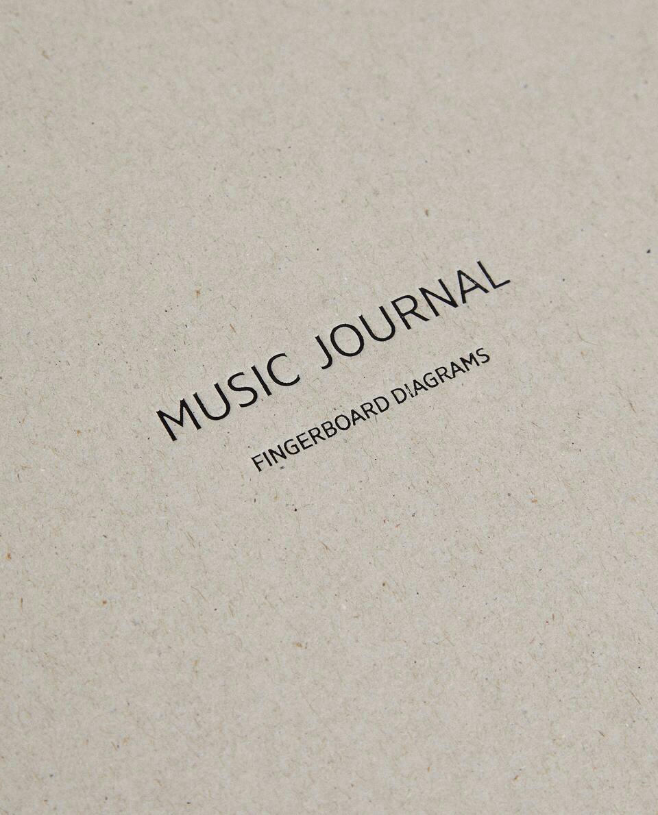 GUITAR SHEET MUSIC NOTEBOOK