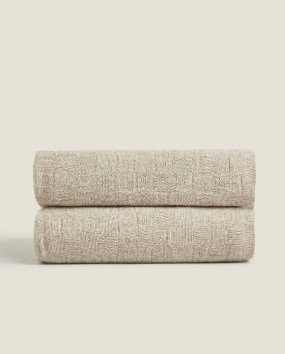 CASHMERE KNIT BLANKET
