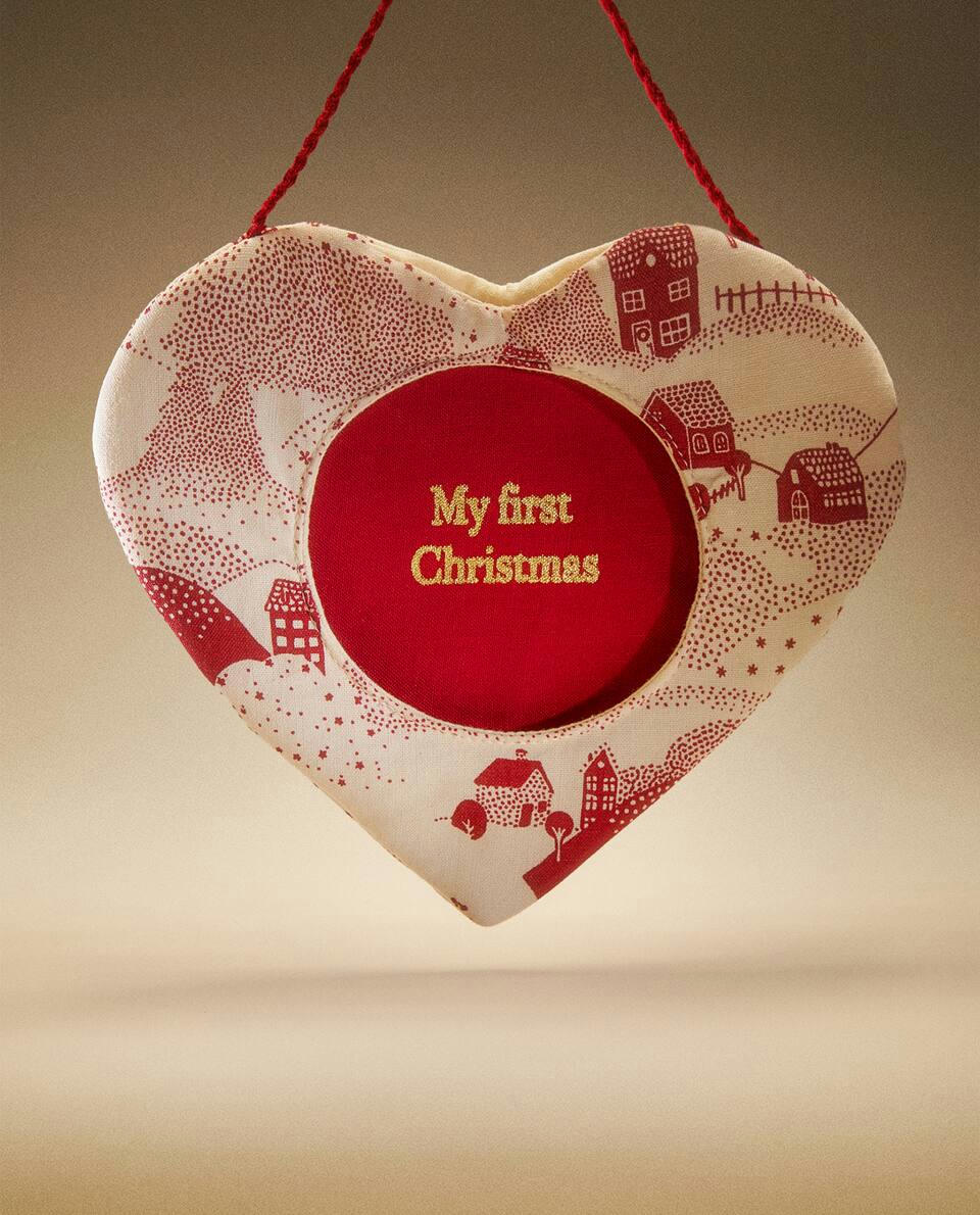 CHRISTMAS PATCHWORK FRAME DECORATION