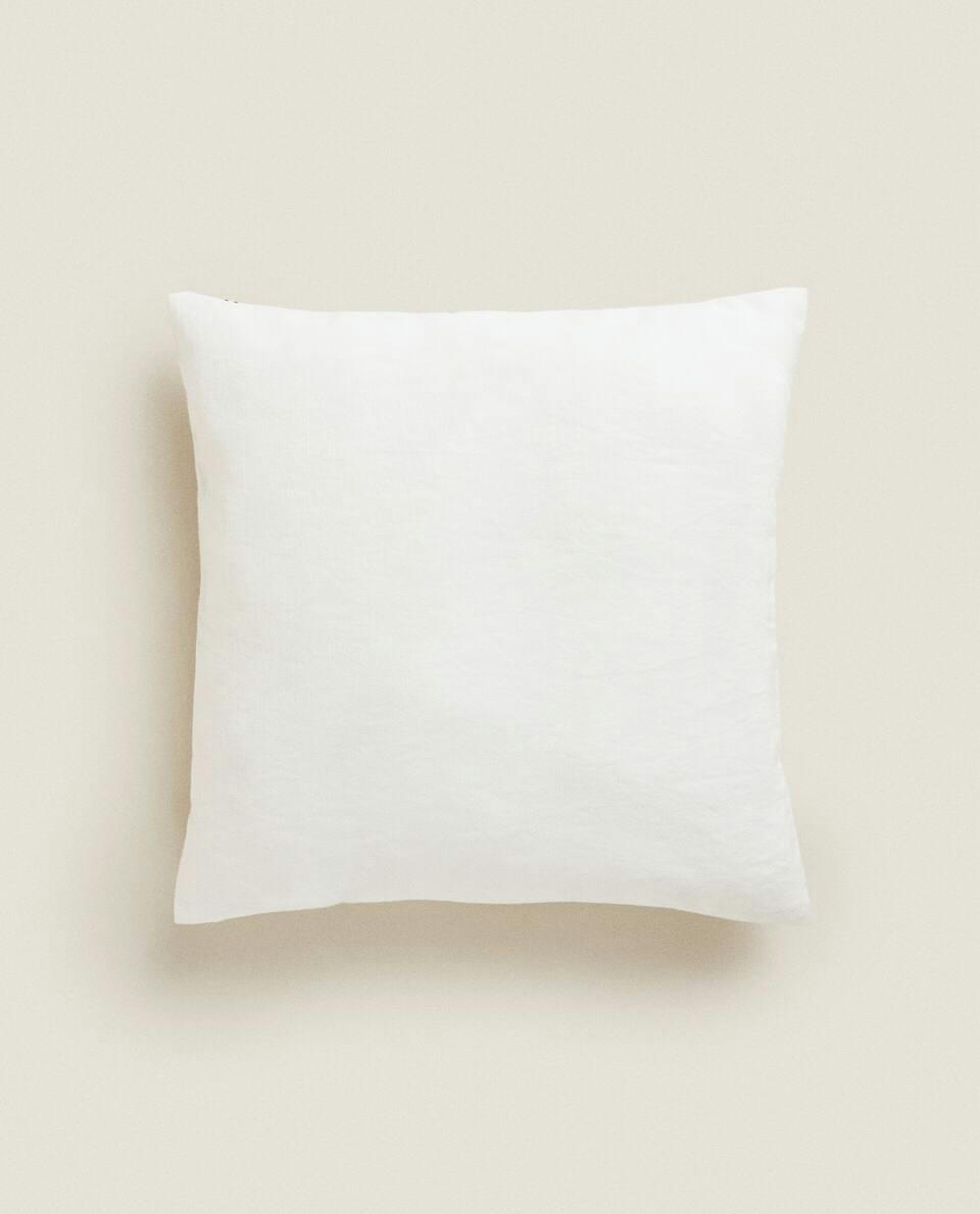 EMBROIDERED CUSHION COVER