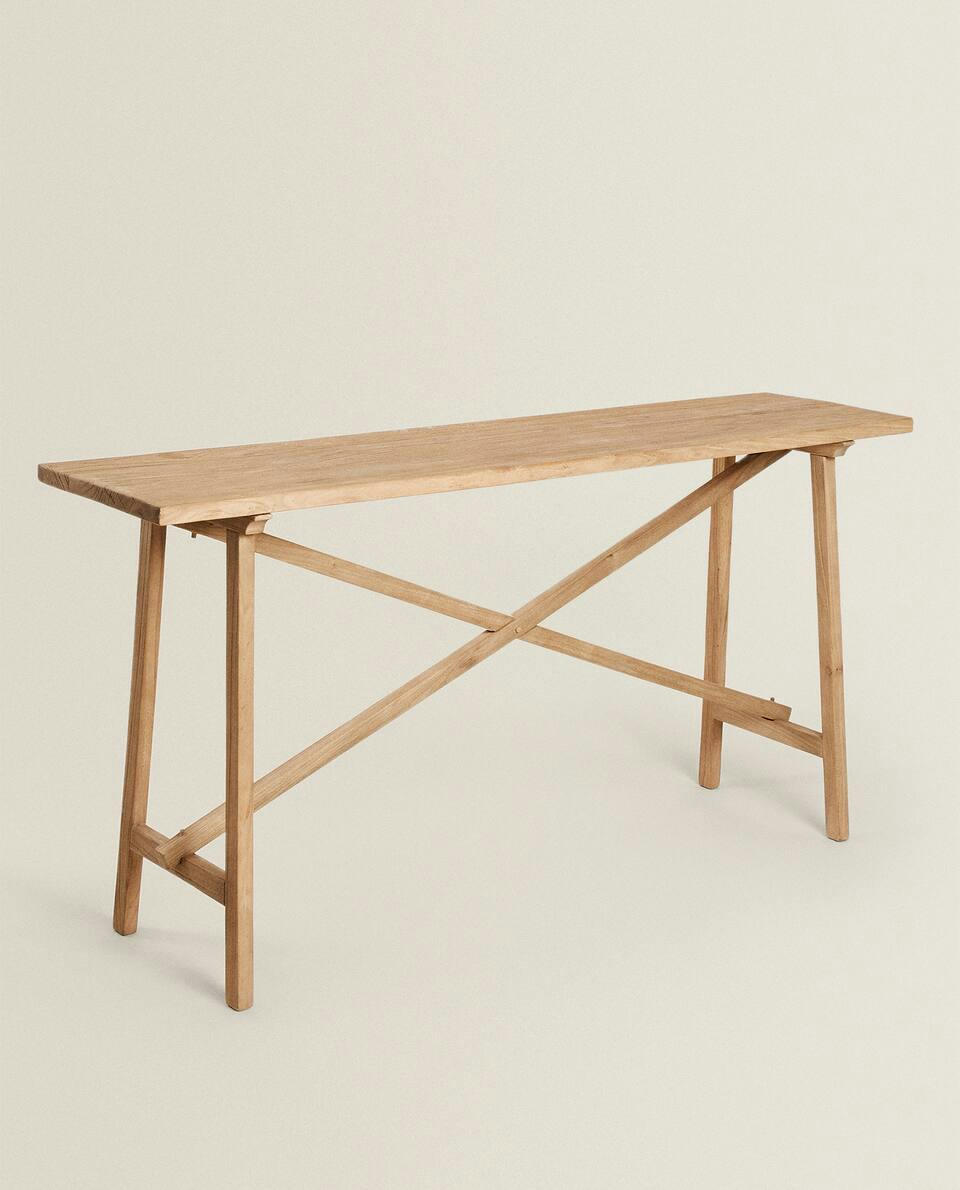 ELM WOOD CONSOLE