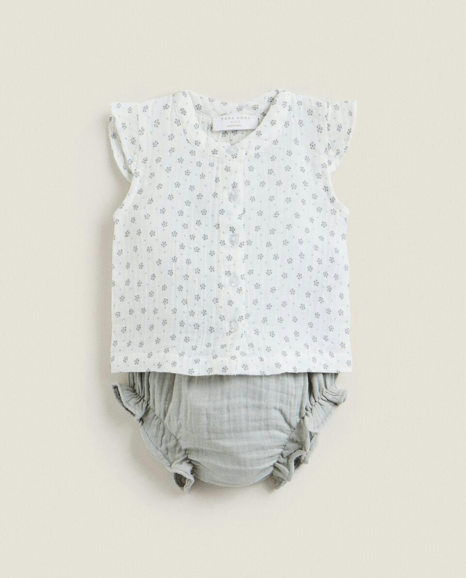 FLORAL BABY SHIRT