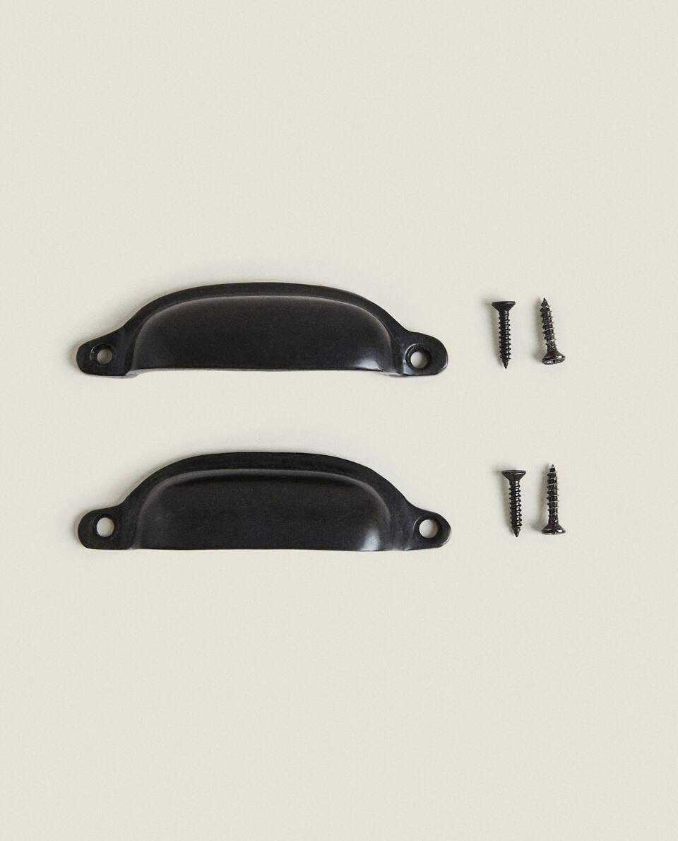 ELONGATED METAL DOOR KNOB