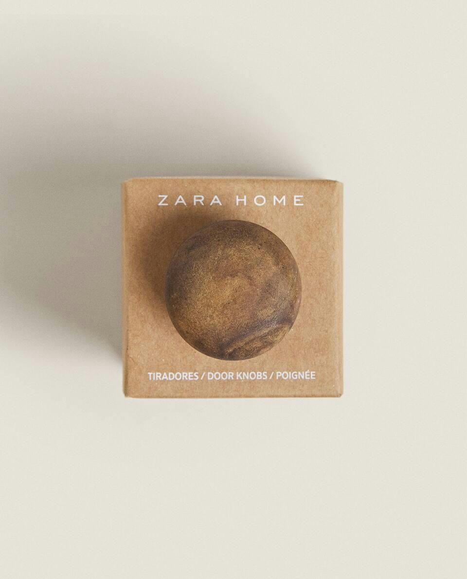 MARBLE DOOR KNOB (PACK OF 2)