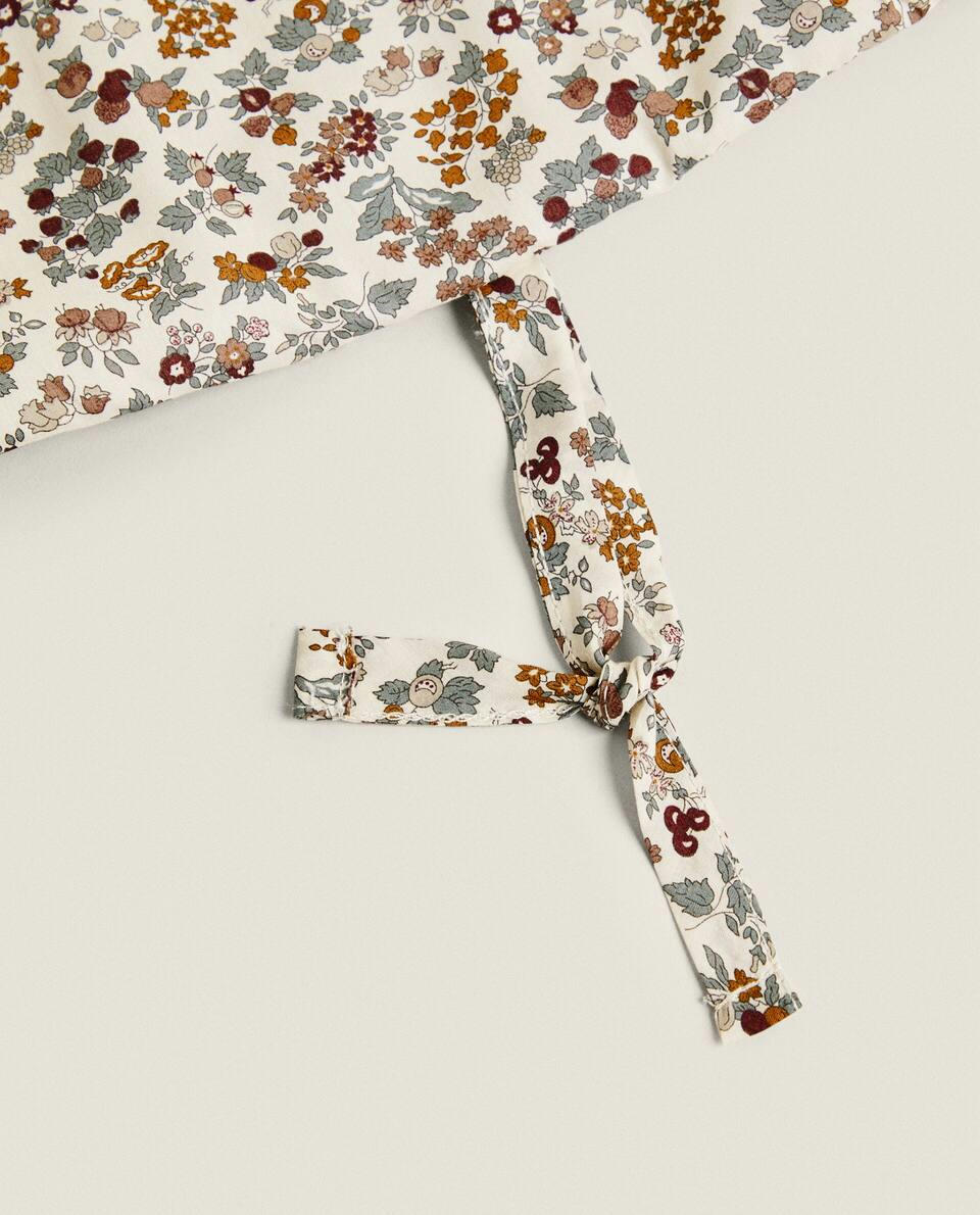 FLORAL PRINT FABRIC CHILDREN’S ORGANISER