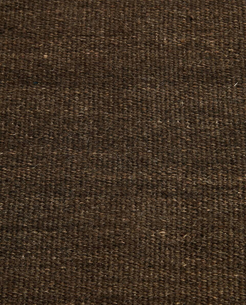 WOOL AND COTTON RUG
