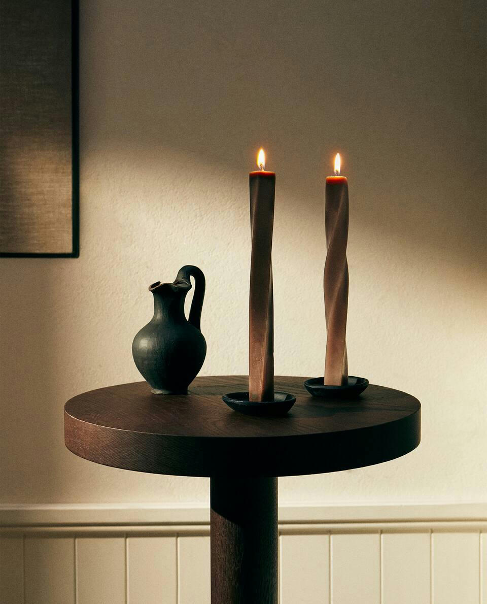 SPIRAL CANDLE (PACK OF 3)