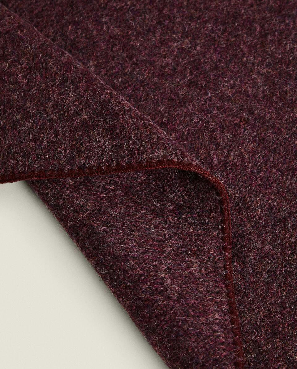 CHILDREN’S EMBROIDERED ALPACA BLEND BLANKET