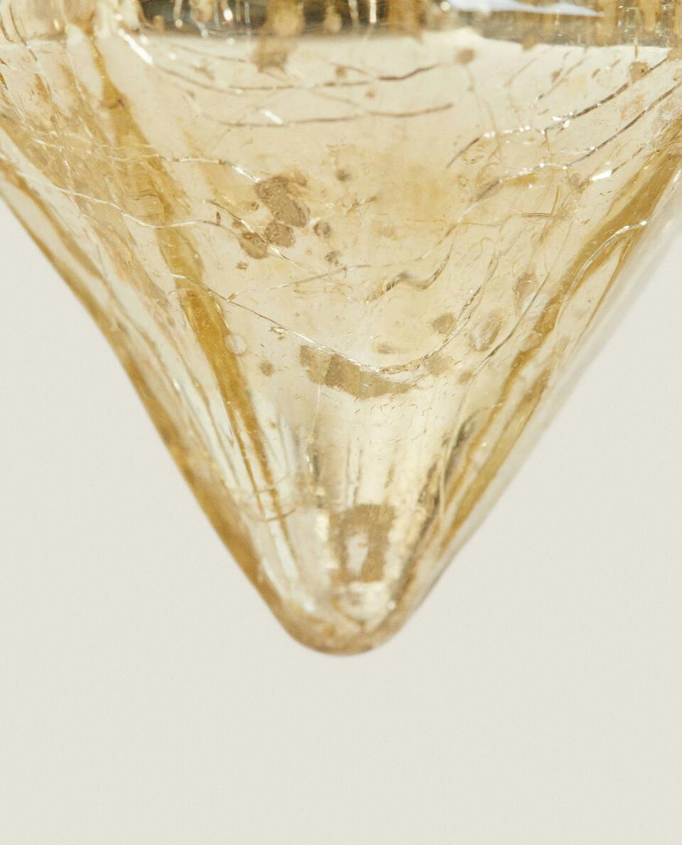 GLASS CHRISTMAS DECORATIONS