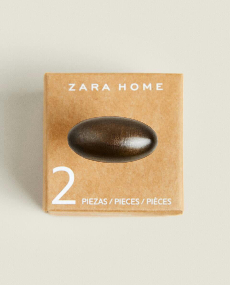 BRASS DOOR KNOB (PACK OF 2)