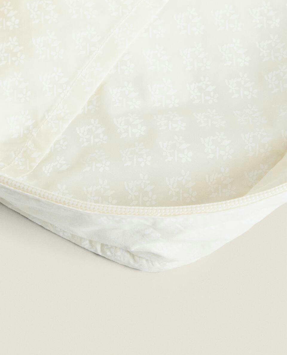 CHILDREN’S FLORAL COTTON BRIEFCASE