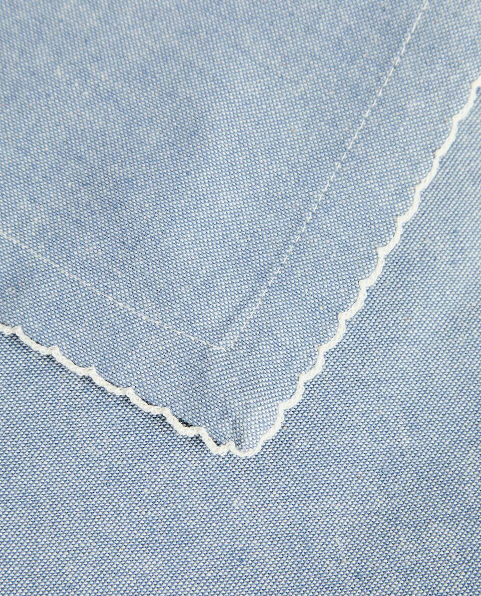 SCALLOPED NAPKINS (PACK OF 2)