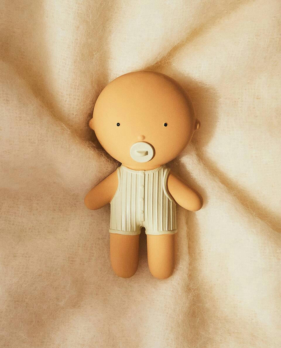 CHILDREN'S MINI GOMMU BABY VANILLA DOLL