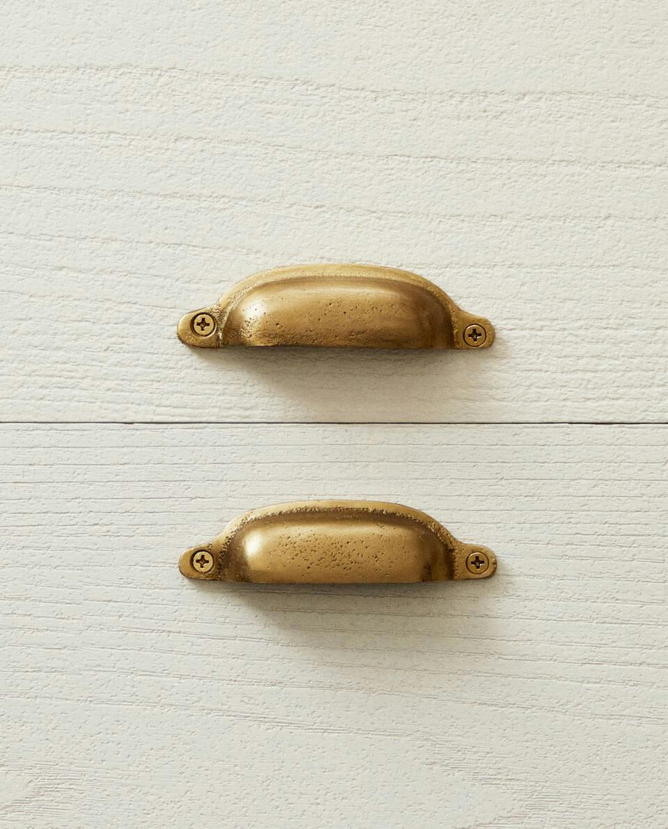 ELONGATED METAL DOOR KNOB
