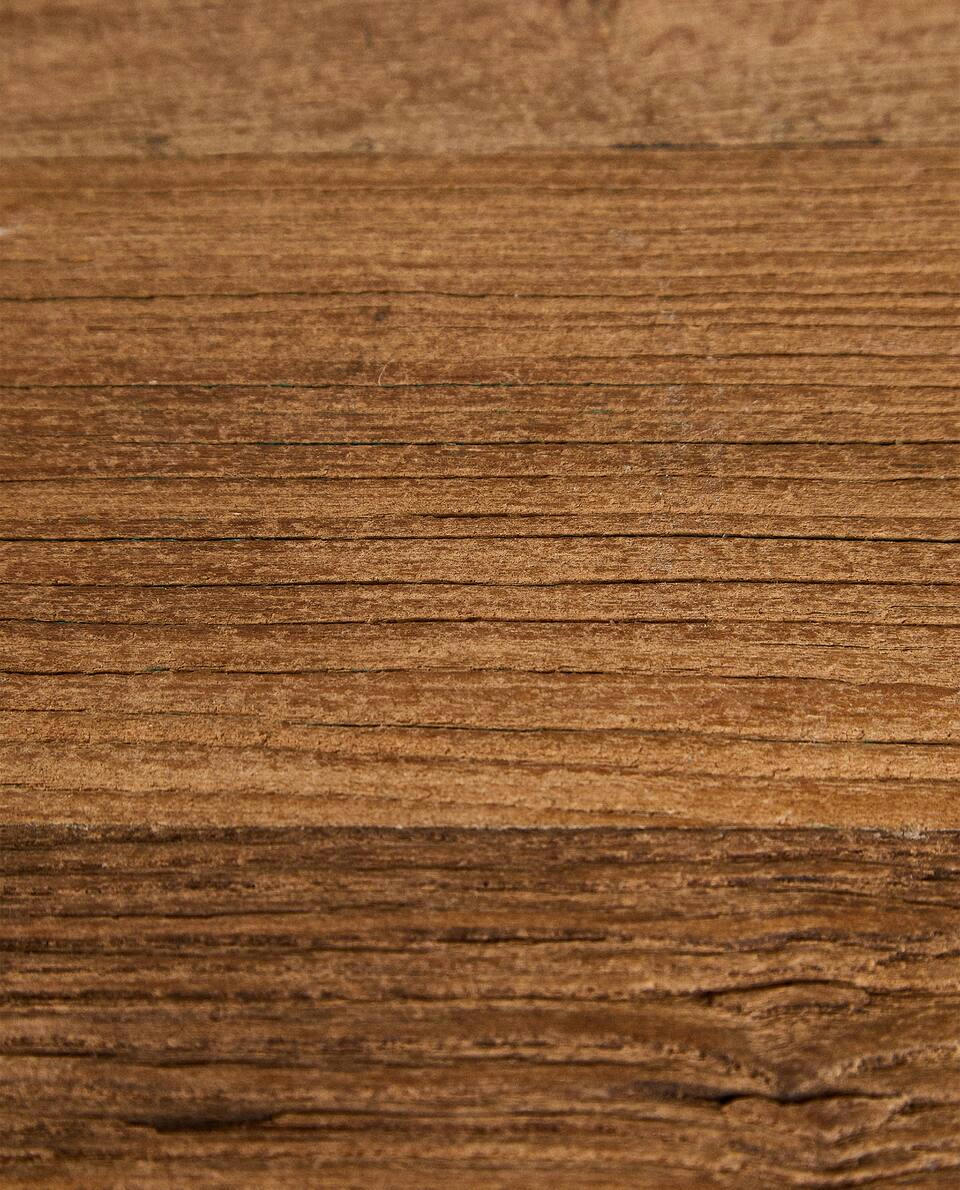 ELM WOOD TRESTLE TABLE