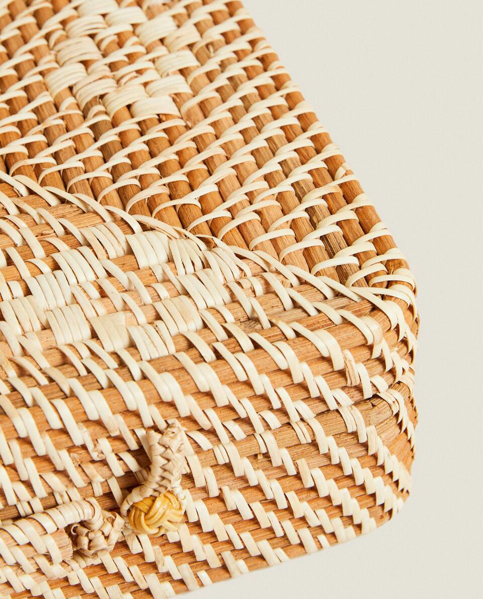 KIDS’ DIAMOND RATTAN BRIEFCASE