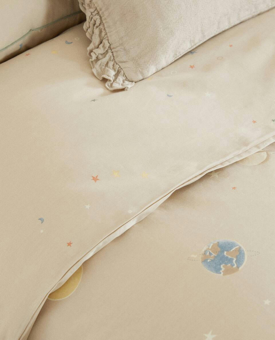 GLOW-IN-THE-DARK CONSTELLATION DUVET COVER
