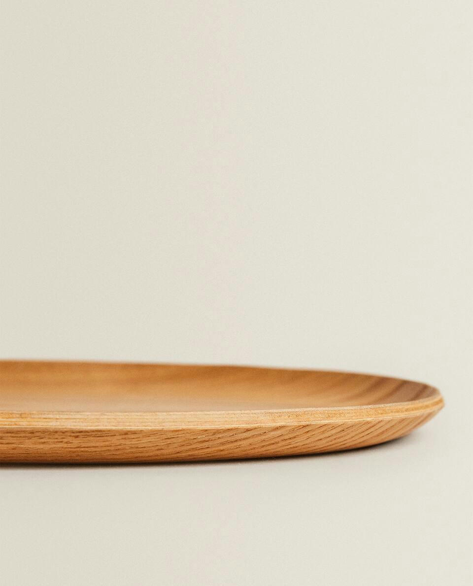OVAL WOOD TRAY
