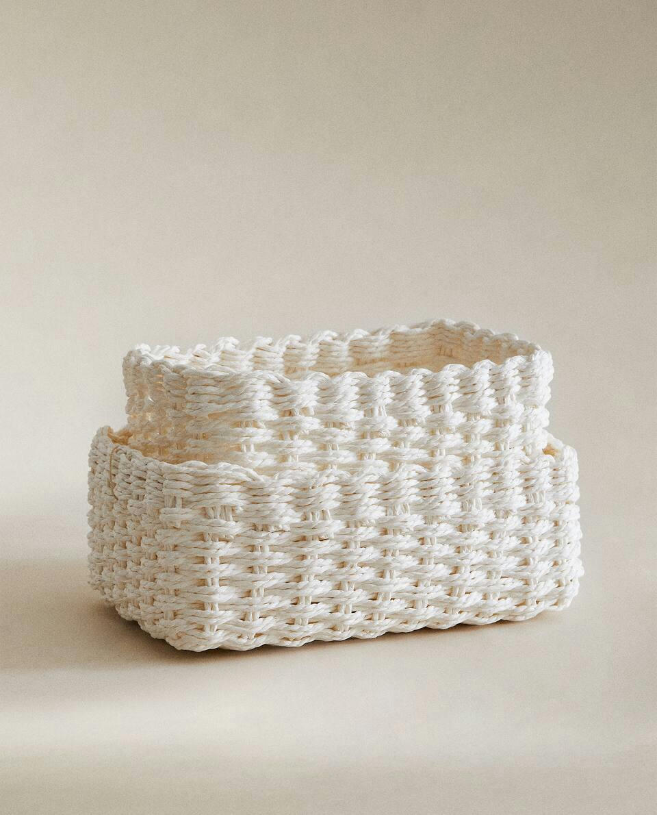 DOUBLE WOVEN BASKET