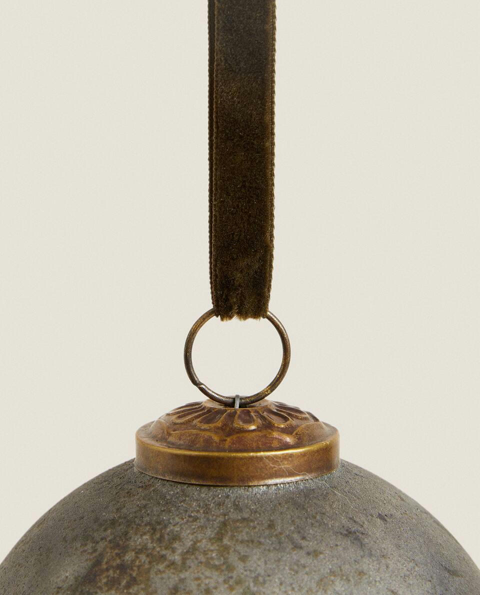 ANTIQUE CHRISTMAS BAUBLE DECORATION