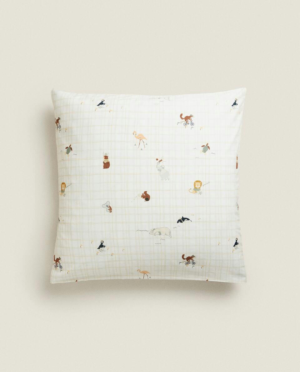 MAP PRINT PILLOWCASE