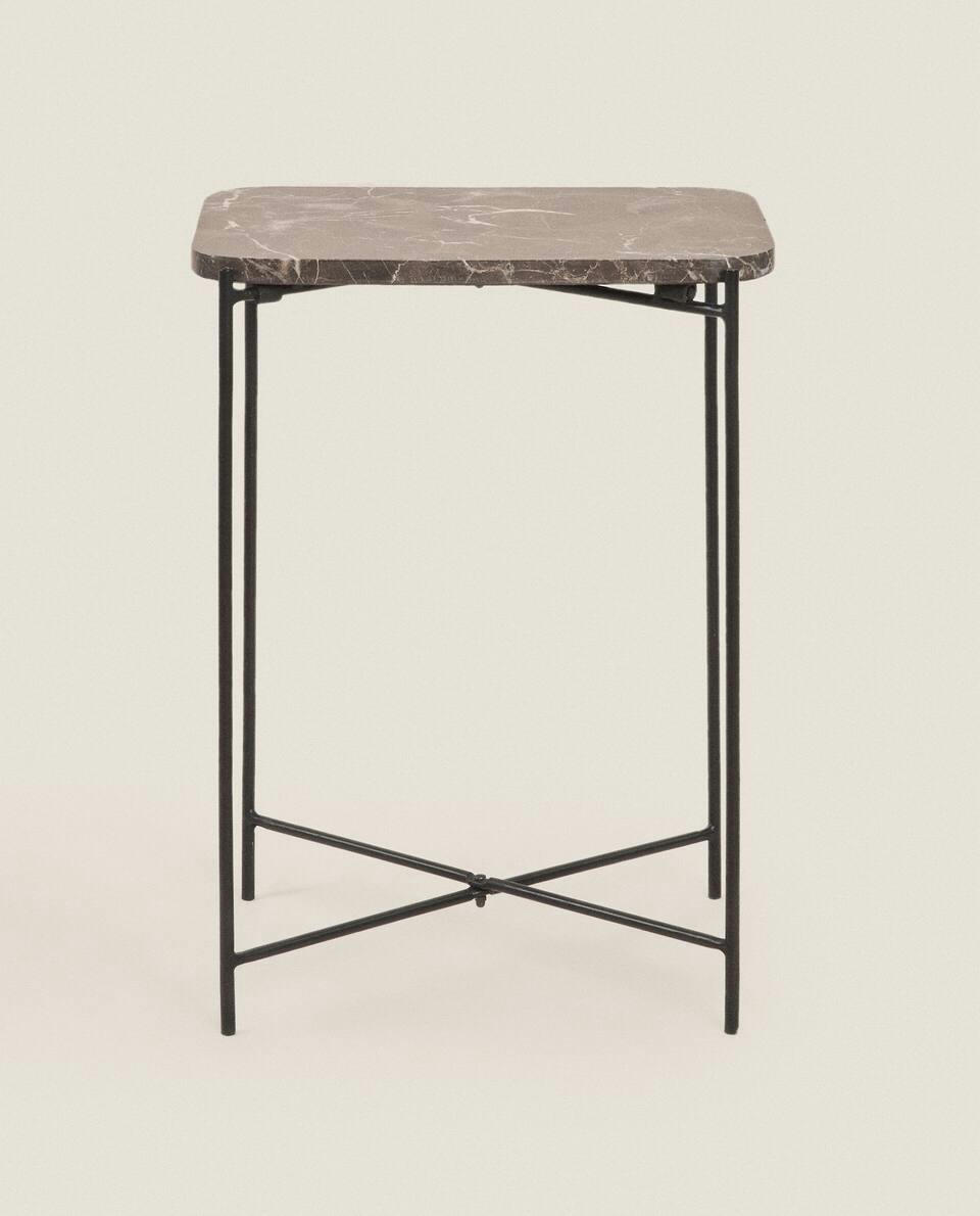 MARBLE SIDE TABLE