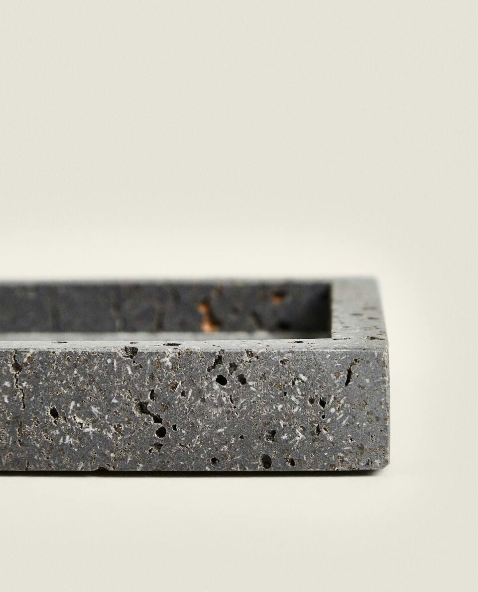 GREY MARBLE BATHROOM SET