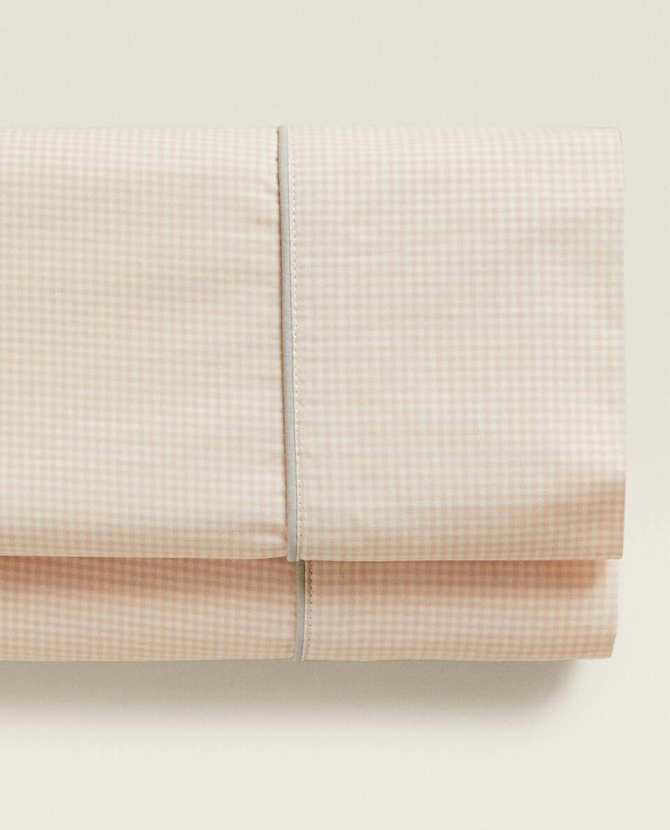 GINGHAM FLAT SHEET