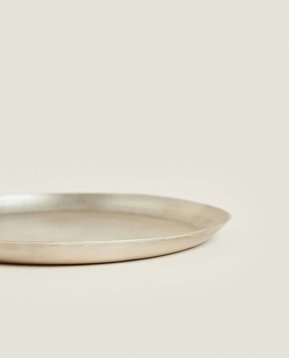 DECORATIVE IRREGULAR METAL TRAY