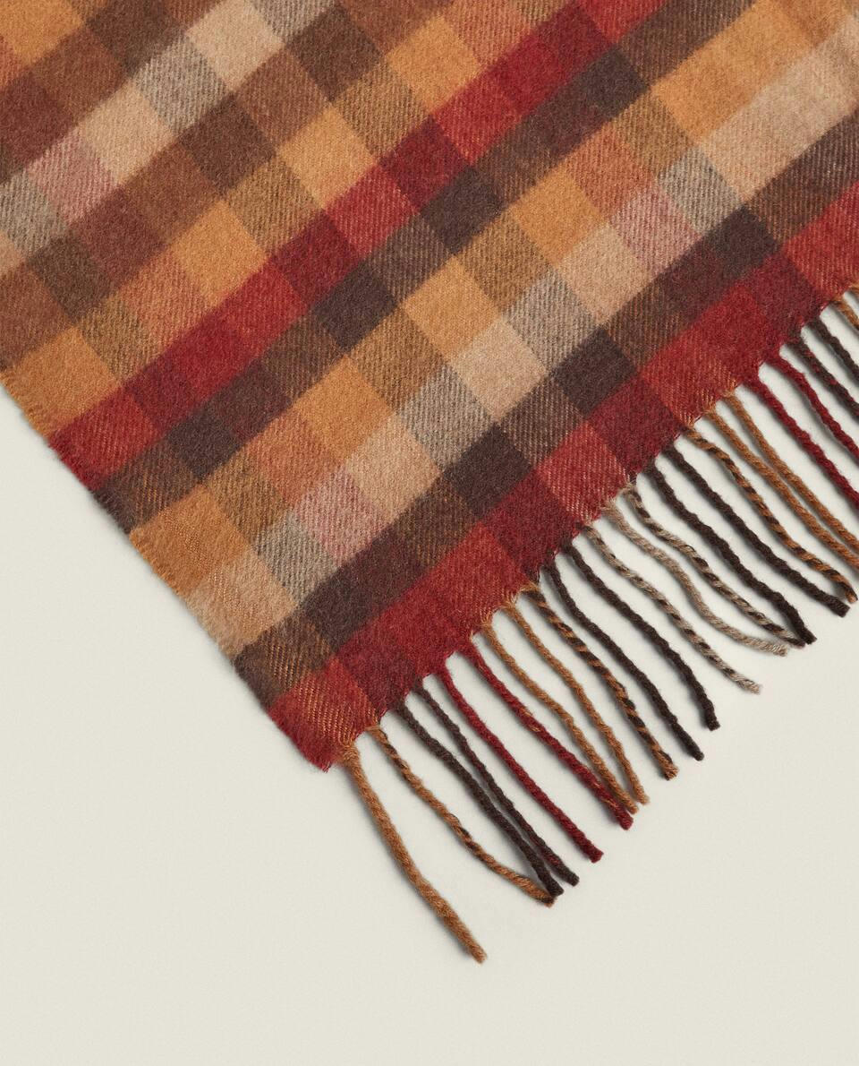 TARTAN WOOL BLANKET