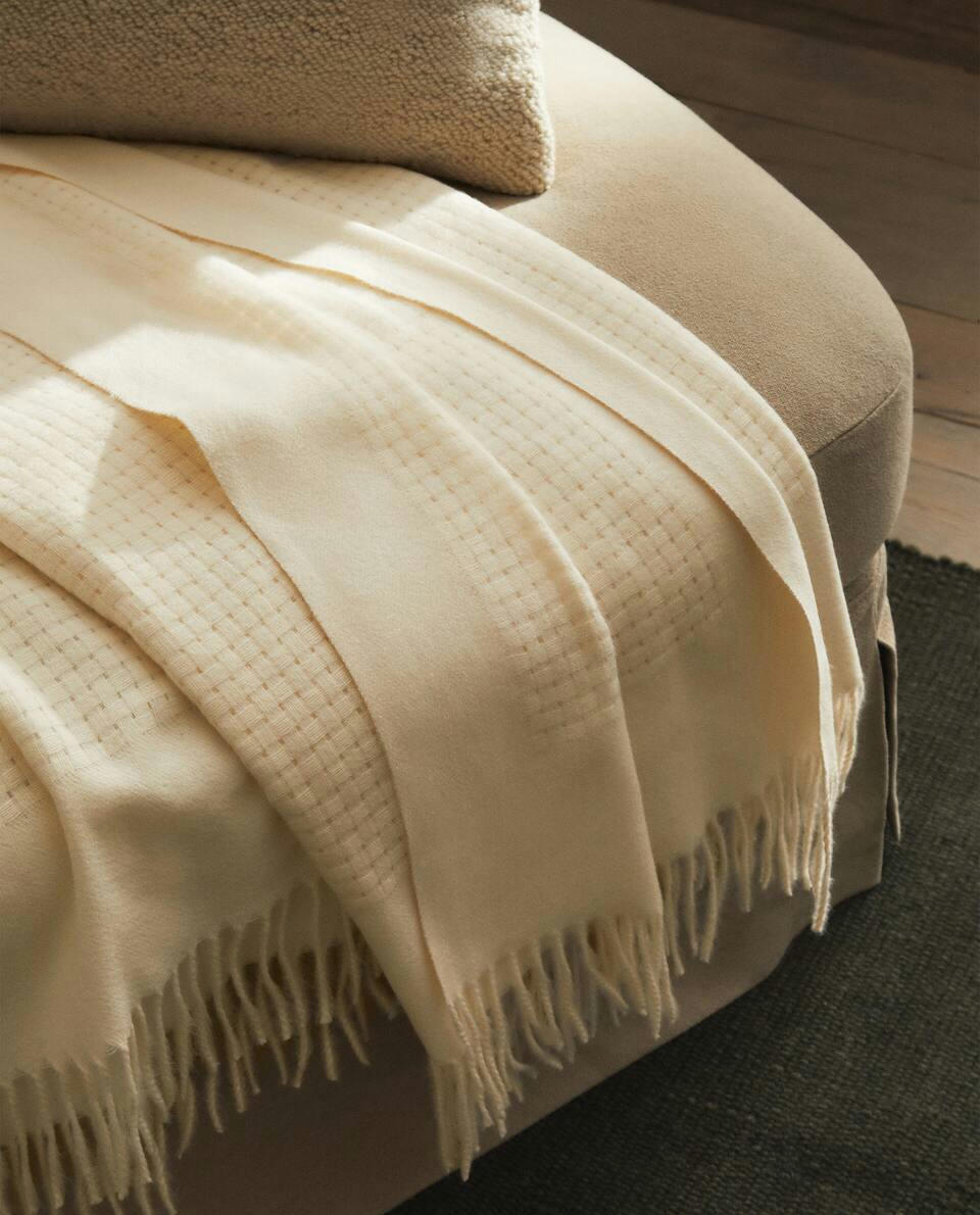 CHECKED MINI BLANKET