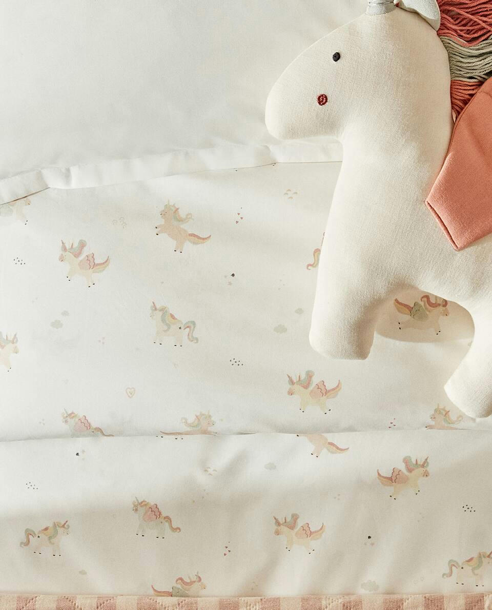 UNICORN PRINT DUVET COVER
